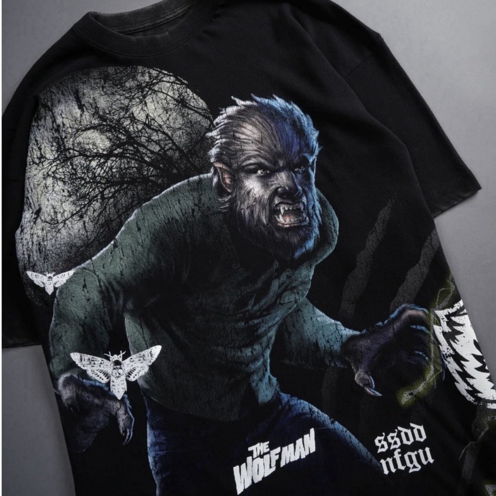 SOLD NWT Darc Sport X Universal Monsters Wolfman Sz XL